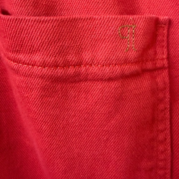 Pilcro Coral-Red-Orange Romper - Picture 4 of 4